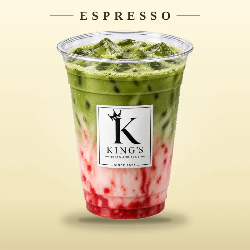 Espresso Strawberry Matcha Latte